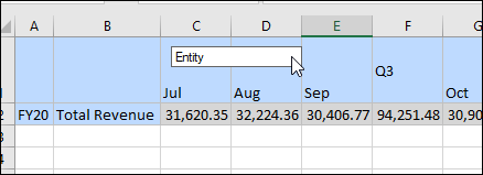 Pivoting dimensions from the POV